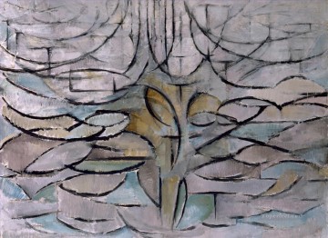 Piet Mondrian manzano en flor Pinturas al óleo